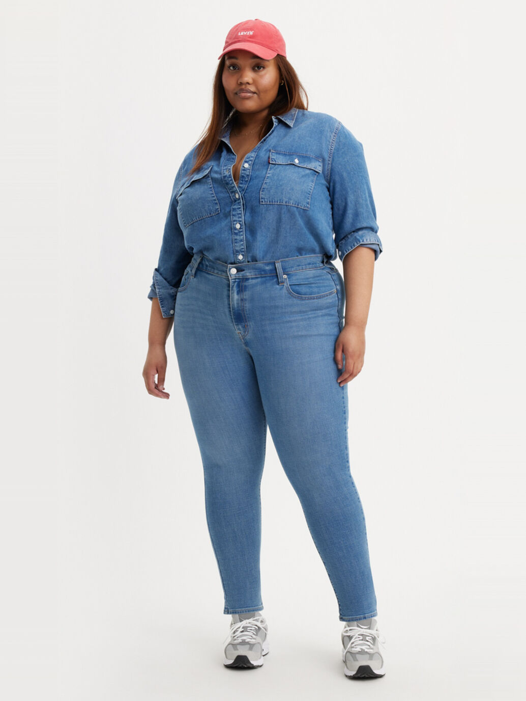 Levi’s® Women's 721 High-Rise Skinny Jeans (Plus Size)